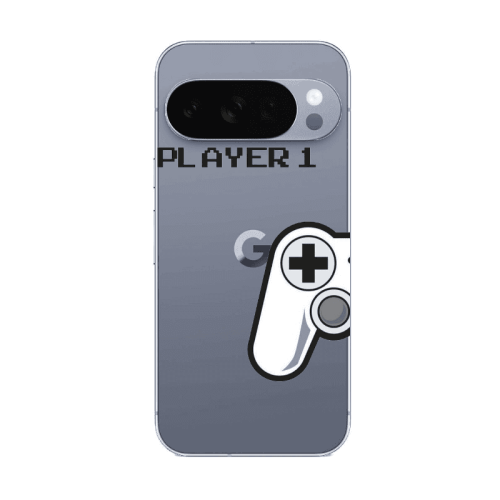 Google Pixel 10 Pro Player 1 Transparent Silicone TPU Θήκη